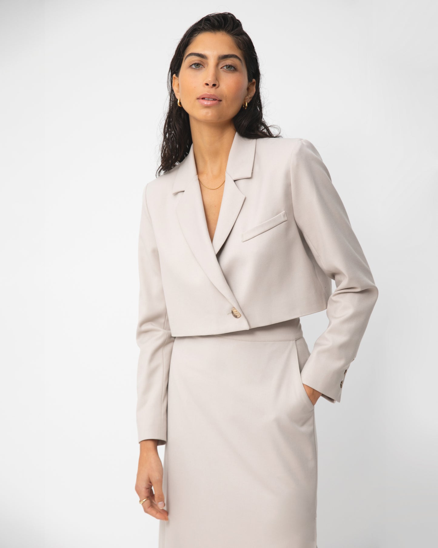 Shirley Cropped Blazer
