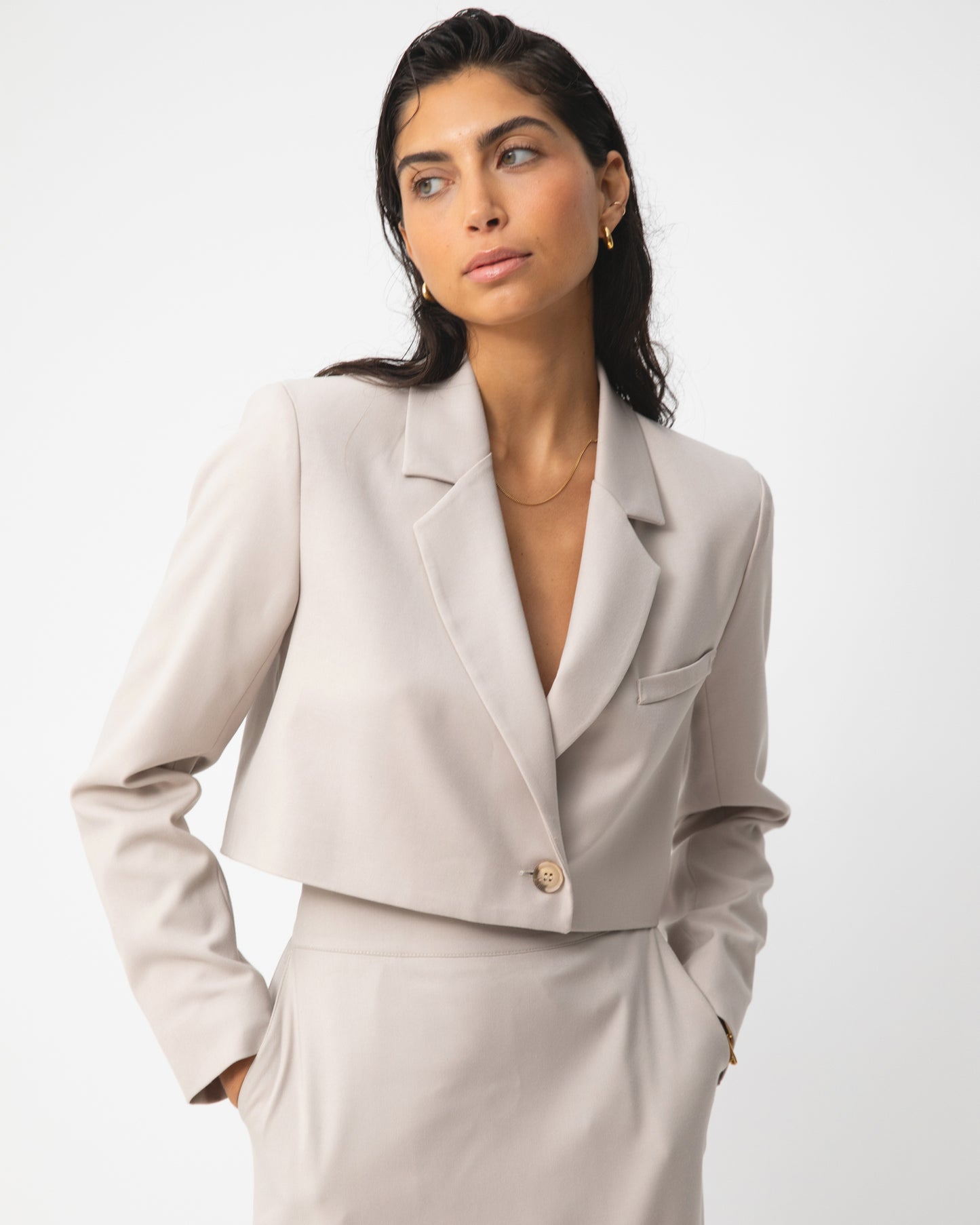 Shirley Cropped Blazer