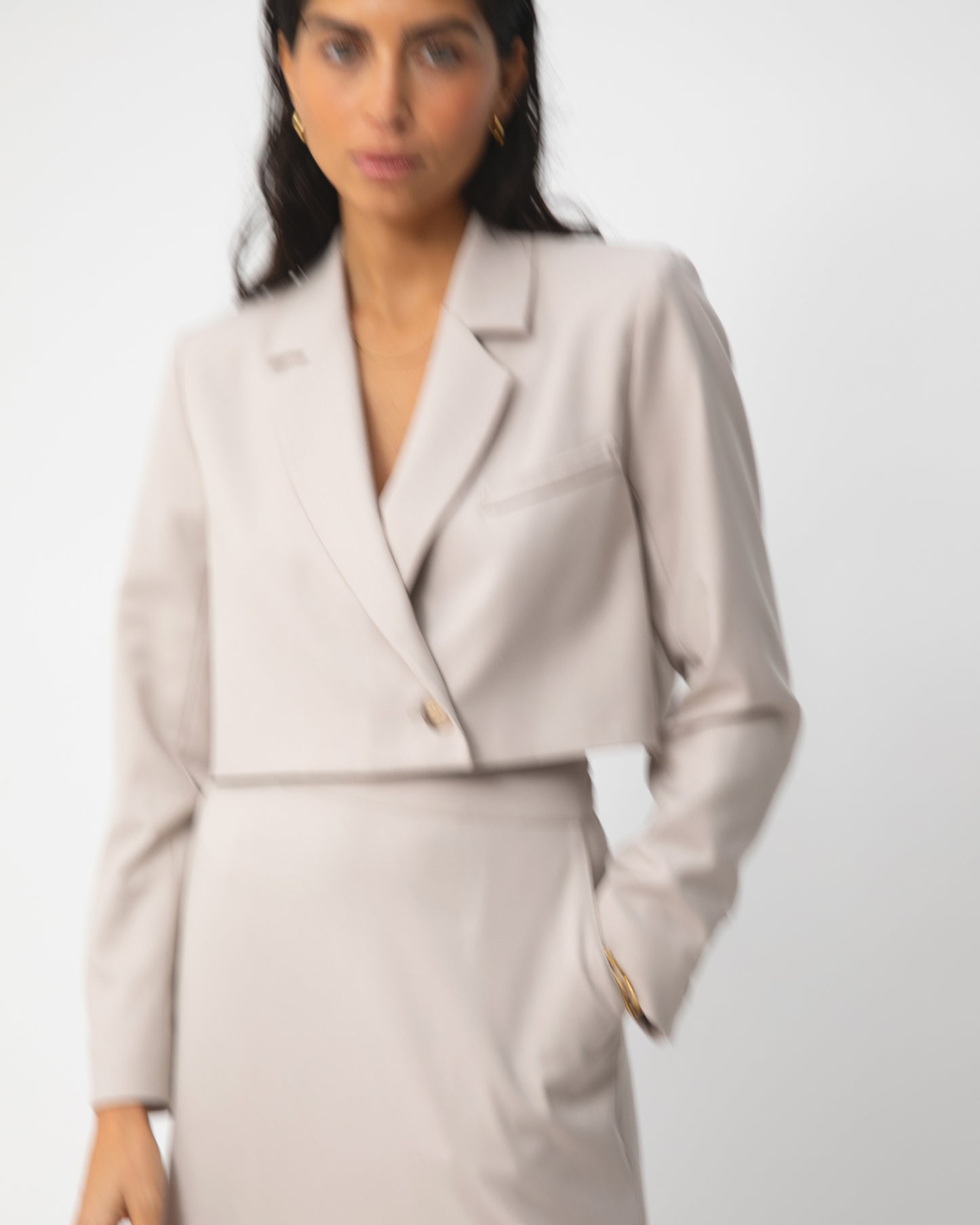 Shirley Cropped Blazer