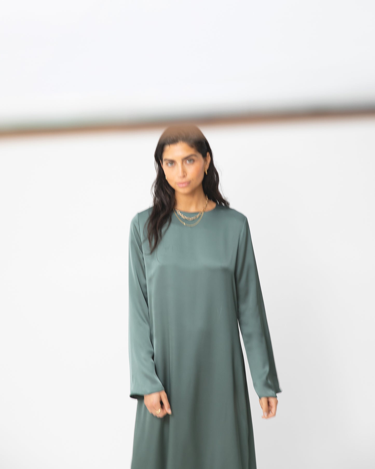 Bridget Satin Dress