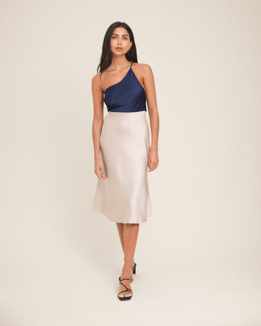 Jay Satin Skirt