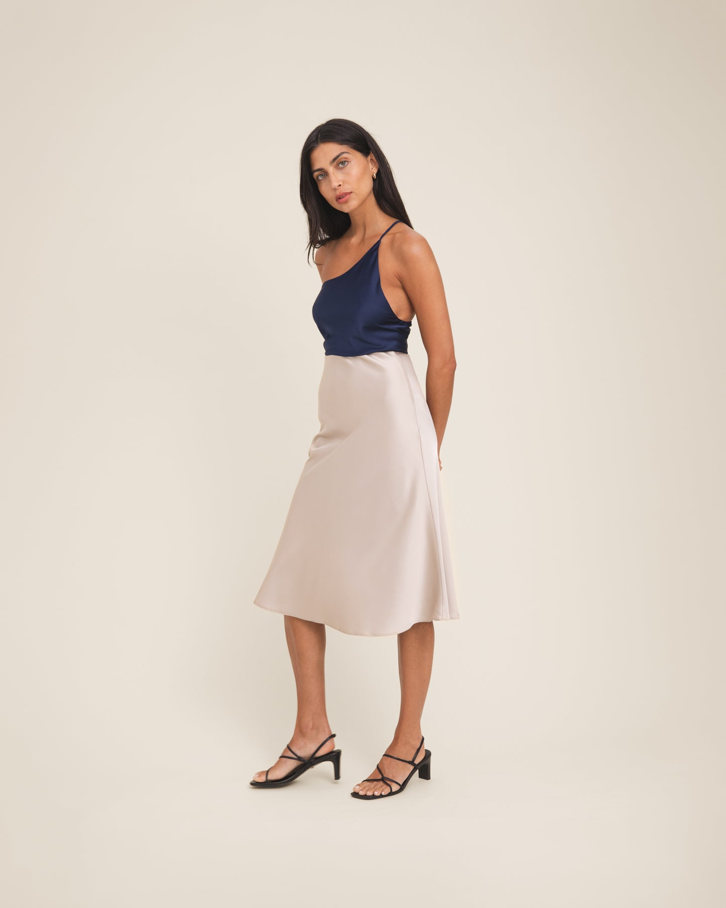 Jay Satin Skirt