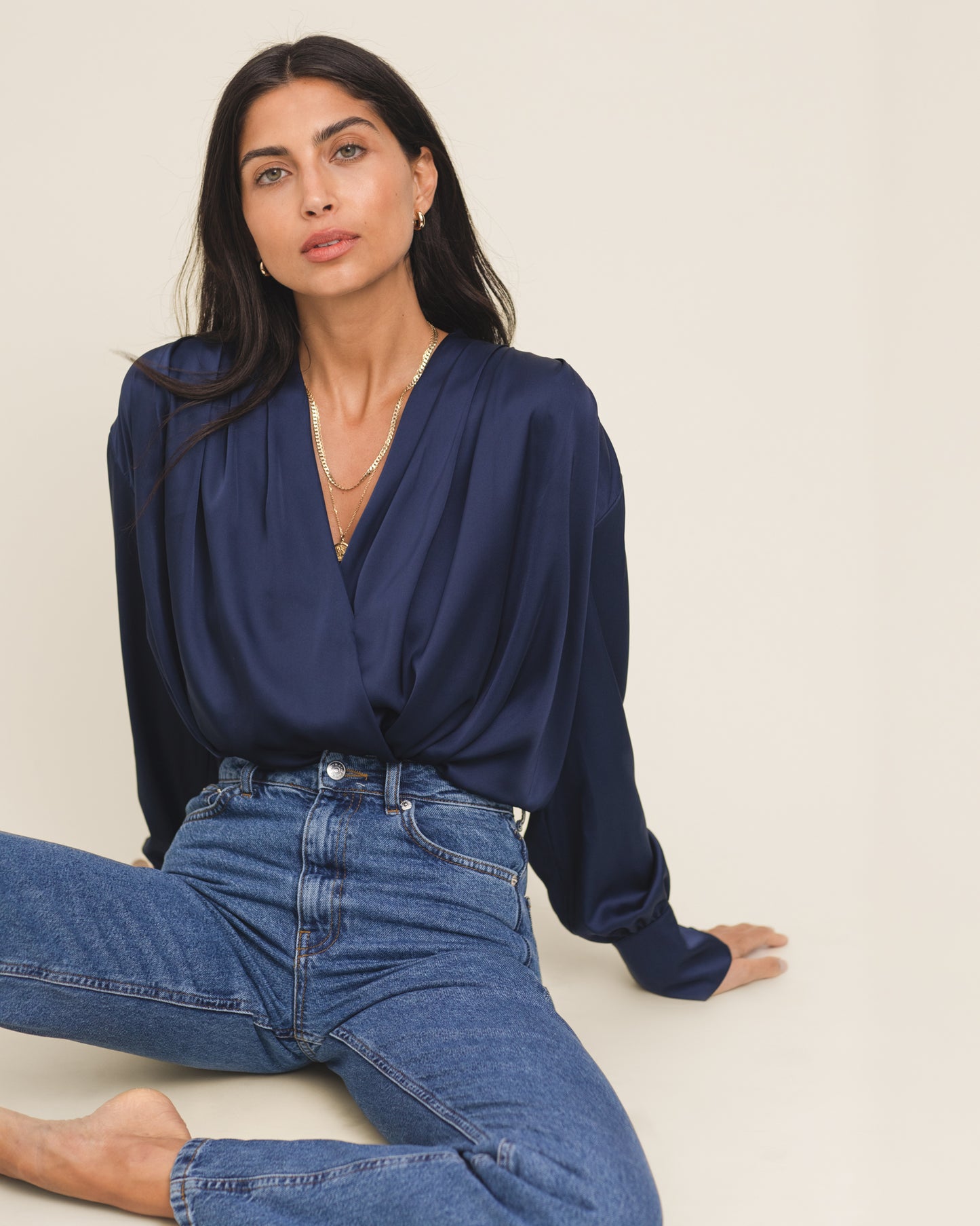 Ethel Satin Shirt